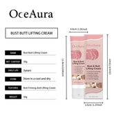 OceAura Hip & Breast Firming Cream - Deep Moisturizing Body Care for Chest & Hip Skin, Nourishing Smooth Formula to Tighten Khamik Shop Online