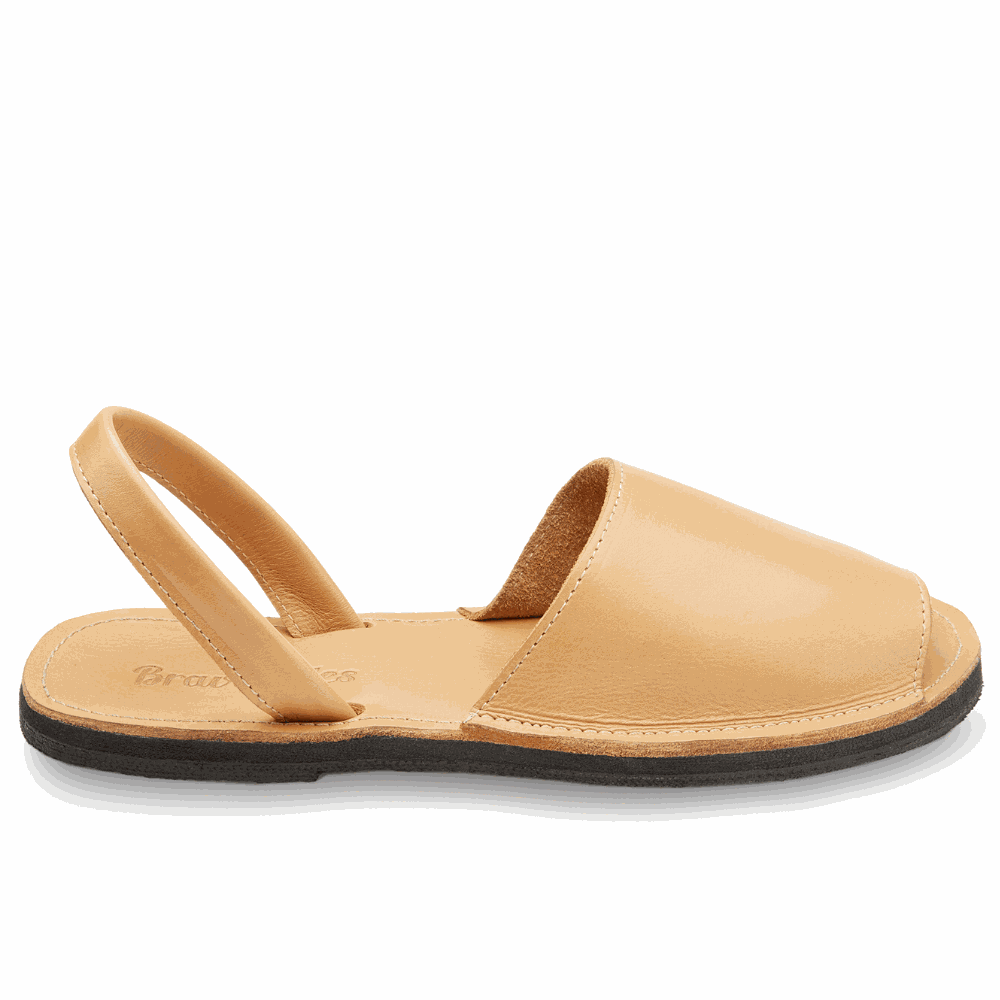 The Avarca – Footwear | Leather Maroon Perses