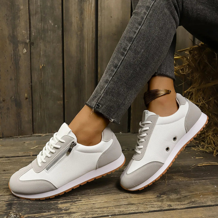 Women Sneakers Lightweight Leather Casual Shoes Forrest Gump Shoes Comfort Sport Running Shoes Lace Up Vulcanized Footwear Tenis Khamik Shop Online