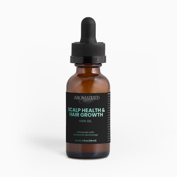 Hair Oil for Scalp Health and Hair Growth Crimson Clover