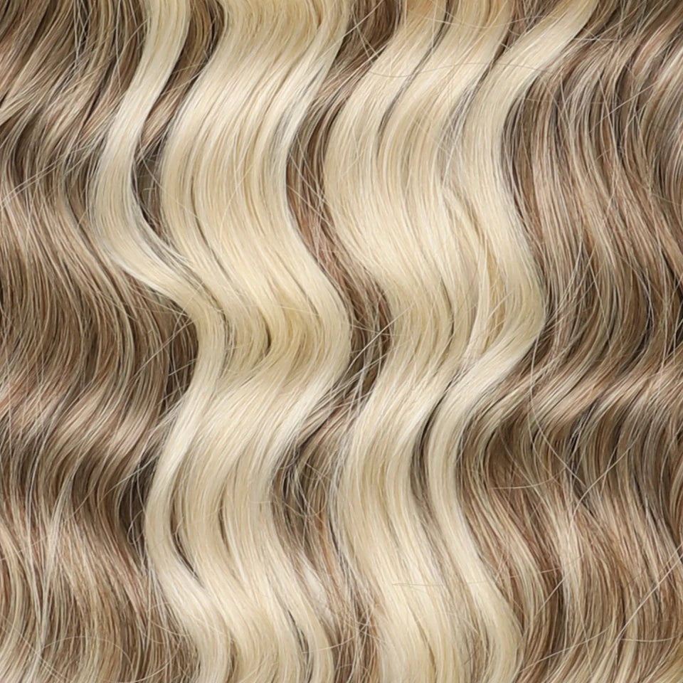 FREEDOM Synthetic Curly Braiding Hair Extensions 24 Inch/60 cm Long Deep Wavy Twist Crochet Braids Hair Ombre Brown Rainbow Hair Khamik Shop Online