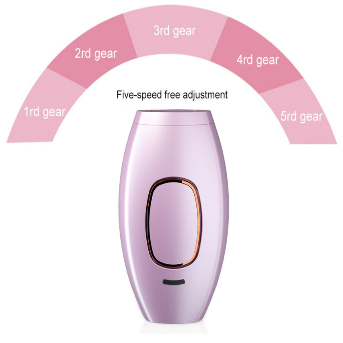 Face To Feet Laser Hair Remover Salmon Lucky