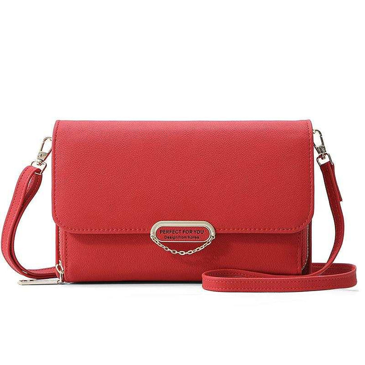 Large Capacity Versatile Small Messenger Bag For Women Maroon Asteria