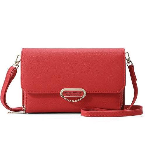 Large Capacity Versatile Small Messenger Bag For Women Maroon Asteria