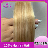 SOVO Tape in Hair Extensions 100% Remy Human Hair 20 Inch  20pcs  Balayage Skin Weft Tape in Extensions  12-26 inch Khamik Shop Online