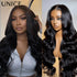 UNice No-Slip Cap 7x5 Lace Glueless Body Wave Human Hair Wigs With Drawstring & Secure Silicone Strips Khamik Shop Online