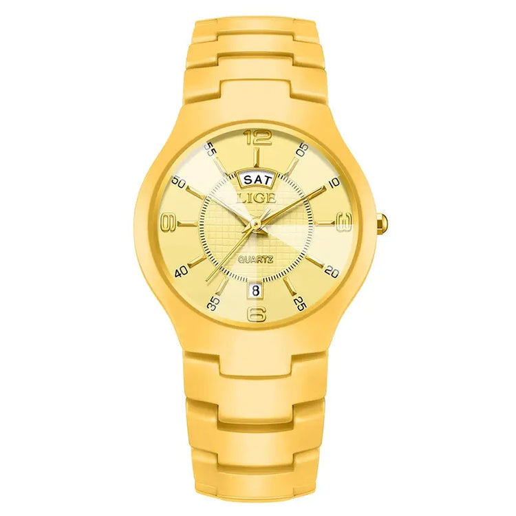 LIGE Luxury Elegant Quartz Women Watches Fashion Ceramics Small Dial Ladies Watch Date Week Display Woman Wristwatch Reloj Mujer Khamik Shop Online