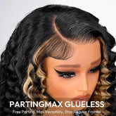 Alipearl Hair Glueless Wig Side Part Highlight Deep Wave Lace Front Wig Human Hair Pre Cut Hairline Balayage 13x4 Wig Human Hair Khamik Shop Online
