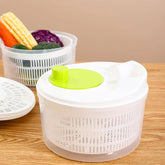 Hot Sale Vegetable Dehydrator Salad Manual Spin Dryer Kitchen Sink Fruit Drainage Lettuce Washer Strainer Bowl Gadget Tool Khamik Shop Online