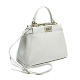 High Quality Cowhide Messenger Bag For Women Maroon Asteria