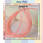 RESIO Color  8D Tip Hair Extensions 100% Real Human Hair Microbeads Extensions Color Purple Blue Pink Gray 18-20inch 0.5g/Strand Khamik Shop Online