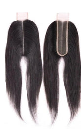 BeuMax 10A Grade 3/4 Straight Hair Bundles with 2x6 Closure Brazilian Cerise Alfie