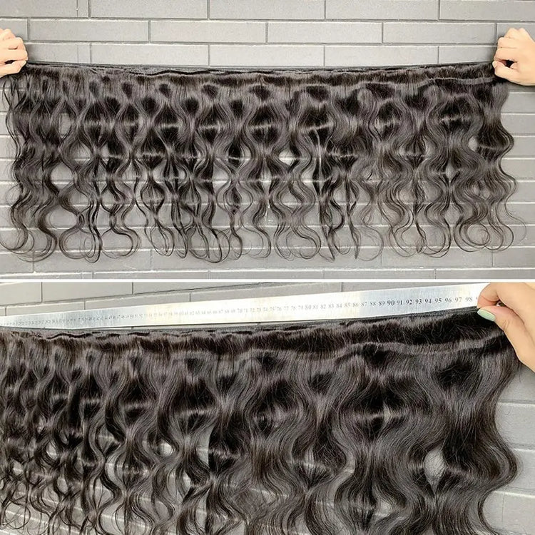 BeuMax 10A Grade 3/4 Body Wave Bundles with 2x6 Closure Brazilian Hair Cerise Alfie