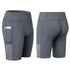 All Seasons Yoga Shorts Stretchable With Phone Pocket Salmon Lucky
