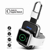 Apple Watch Wireless Charger Power Bank On Key Chain Salmon Lucky