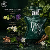 Bond No.9 Beekman Place Eau De Parfum 100ml for Men Long Lasting Luxury Niche Perfume Spray Fresh Citrus Lavender Blackcurrant Jasmine Woody Amber Musk Daily Wear Travel Gift Khamik Shop Online
