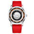 FOXBOX Magnetic Driven Watch Fashion Waterproof Quartz Wristwatch Rolling Steel Ball Pointer Sports Watches Military Clock+Box Khamik Shop Online