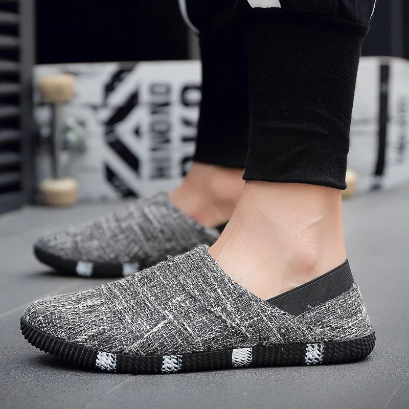 Four-season Universal Canvas Shoes, Highly Ventilated Fabric for Sunny or Rainy Errands, Short Trips and Various Daily Scenes Khamik Shop Online