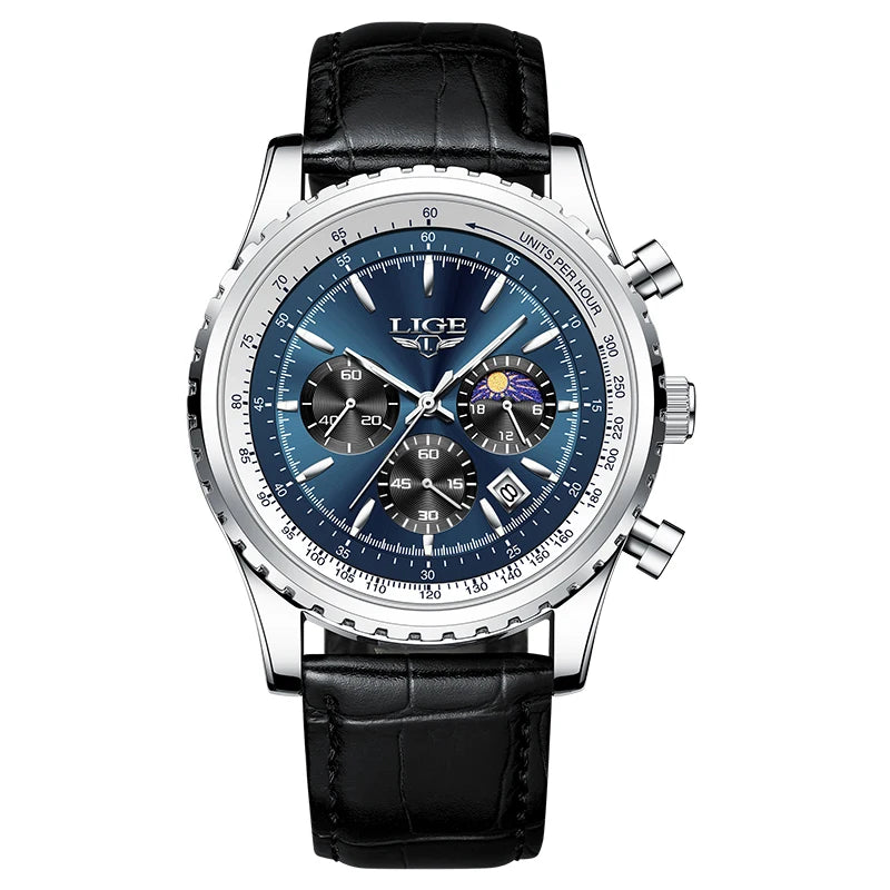 2025  Top Brand Luxury New Men Watch Quartz Man Watches Waterproof Luminous Watch for Men Date Chronograph Sport Wristwatch