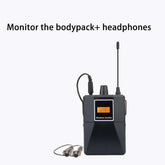 Professional Grade Stage Wireless In Ear Monitoring System With UHF mono mono Frequency,For Stage/Band/Drummer/Small Concert ﻿ Khamik Shop Online