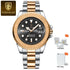 POEDAGAR Trendy Sport Man Watch Luminous Waterproof Stainless Steel Date Men Wristwatch Luxury Business Men&