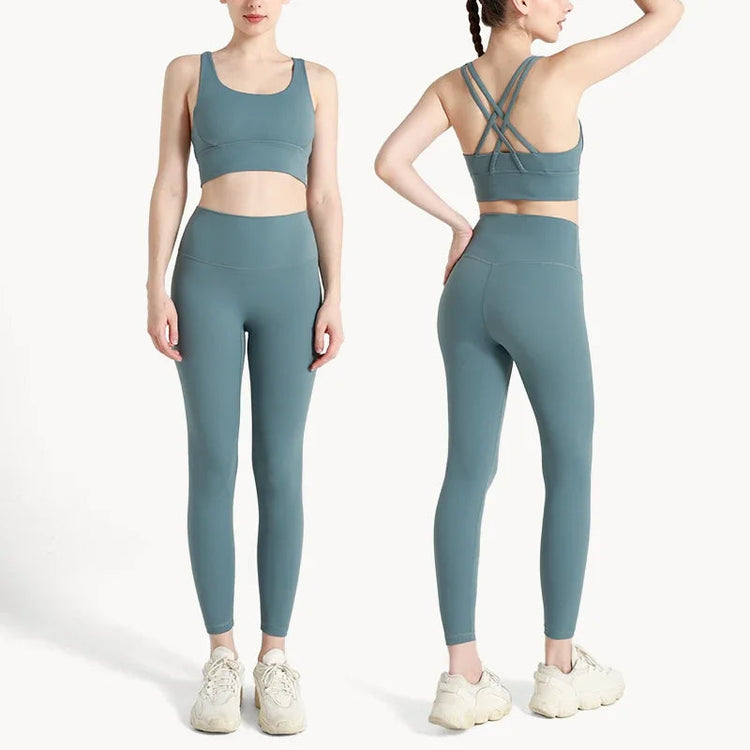Summer New 2 Piece Yoga Clothes  Women&