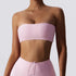 Strapless Sports Bra Gym Crop Top Women Quick-Drying Yoga Clothes Women Tube Bra Fitness Chest Wrap Underwear Workout Bra Female Khamik Shop Online