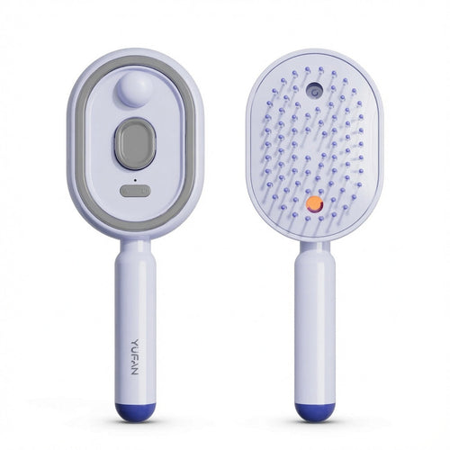 Electric Spray Airbag Massage Comb Essential Oil Atomized Hair Brush Periwinkle Abderus