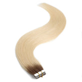 BHF Tape In Hair Extensions Human Hair 20pcs/Pack European Remy Straight Invisible Tape Ins Adhensive 100% Human Hair For Salon Khamik Shop Online