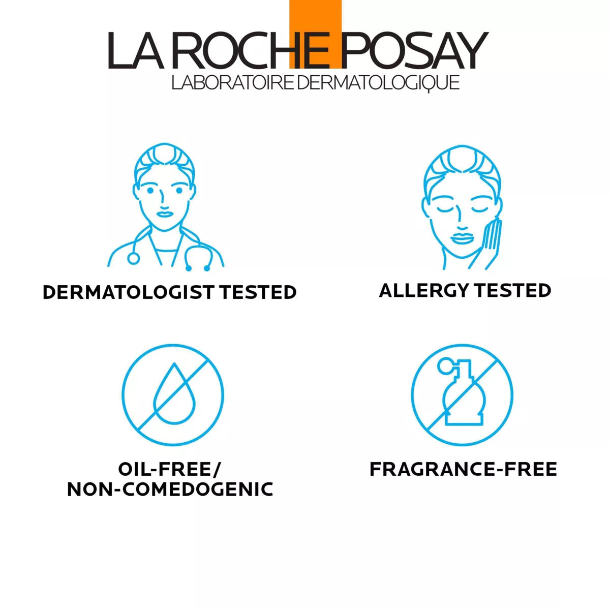 La Roche Posay Anthelios Ultra-Light Fluid Mineral Face Sunscreen with Zinc Oxide – SPF 50 - 1.7 Fl Oz: Oxybenzone-Free, Unscented