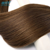 BHF Tape In Hair Extensions Human Hair 20pcs/Pack European Remy Straight Invisible Tape Ins Adhensive 100% Human Hair For Salon Khamik Shop Online