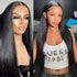 Natural Black Bone Straight Human Hair Front Wig 360 13x6 13x4 7x6 HD Lace Brazilian Human Hair Natural Hairline No Shed No Tangle For Women Daily Work Party Wear 38 40 Inch Khamik Shop Online