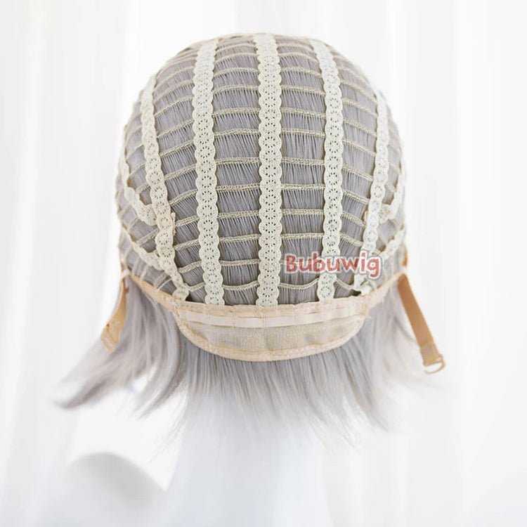 Bubuwig Synthetic Hair Moria Ruruka Cosplay Wigs Star Detective Precure! Moria Ruruka 60cm Long Light Green Wig Heat Resistant Khamik Shop Online