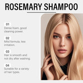 Rosemary Shampoo Set - Gentle and skin-friendly, cleanses scalp and roots, smooths ends, and leaves hair voluminous and silky Khamik Shop Online