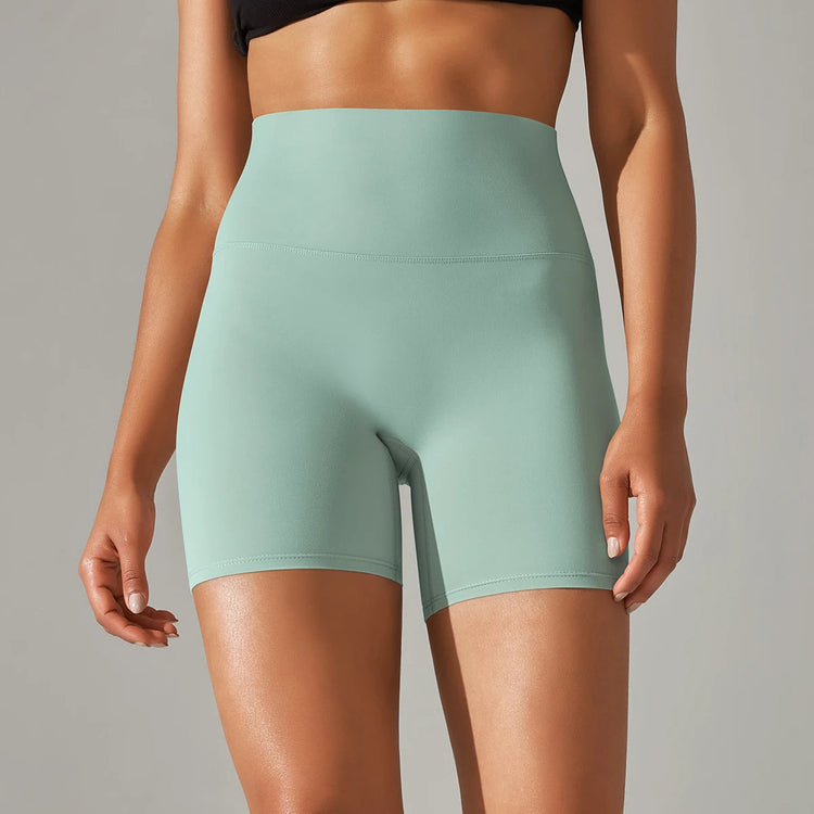 Yoga Shorts Women Fitness Shorts Running Cycling Shorts Breathable Sports Leggings High Waist Summer Workout Gym Shorts Khamik Shop Online