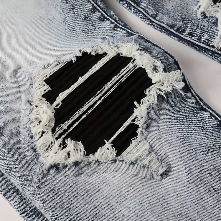 American Retro Jeans Trendy Men Carmine Juneberry