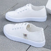 2026 Spring Summer Women Canvas Sneaker Low Top Denim Sneakers Ladies Popular Flat Canvas Board Shoes Female Sapatos Femininos Khamik Shop Online