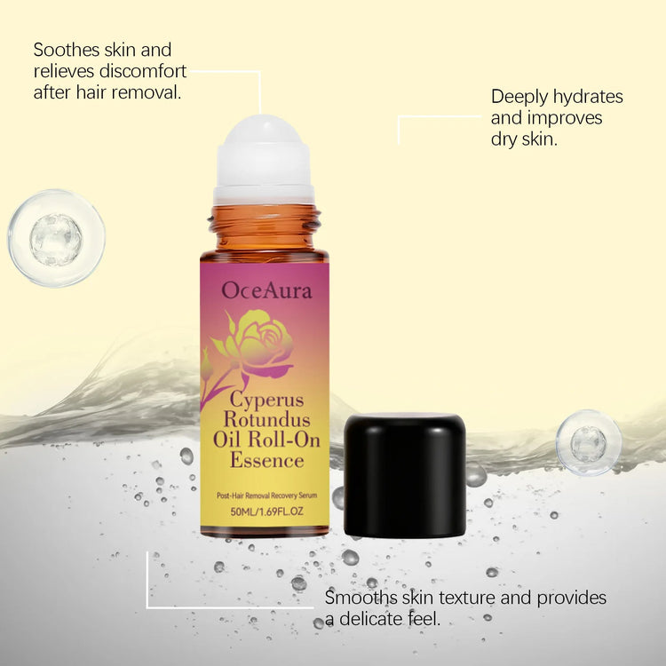 OceAura 50ml Rose Rolling Beads Moisturizing Oil Cooling Refreshing Hydrating Skin Care Fragrance Oil For Dry Skin Khamik Shop Online