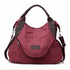 High Quality Vintage Canvas Messenger Bag For Women Maroon Asteria