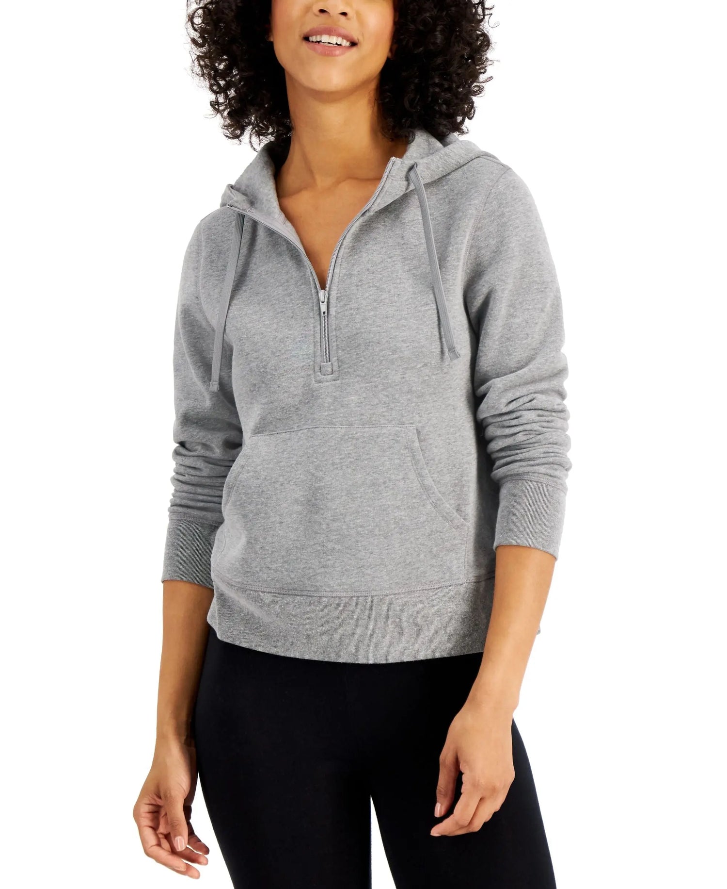 ID Ideology Womens Half Zip Hoodie Amber Chrysippus