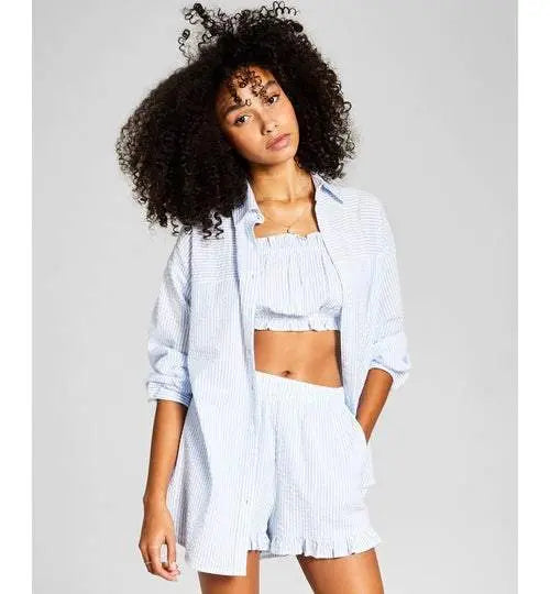 Now This Womens Cotton Oversized Shirt Amber Chrysippus