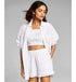 Now This Womens Cotton Oversized Shirt Amber Chrysippus