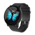 Smart Watch For Android IOS For Women Men Blood Pressure Clock Round Blue Charlie