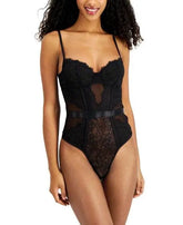 INC International Concepts Womens Lace Cutout Lingerie Bodysuit Amber Chrysippus