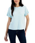 Style & Co Oversized Cropped T-Shirt Amber Chrysippus