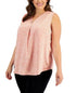 Alfani Plus Size Sleeveless Printed Top Amber Chrysippus