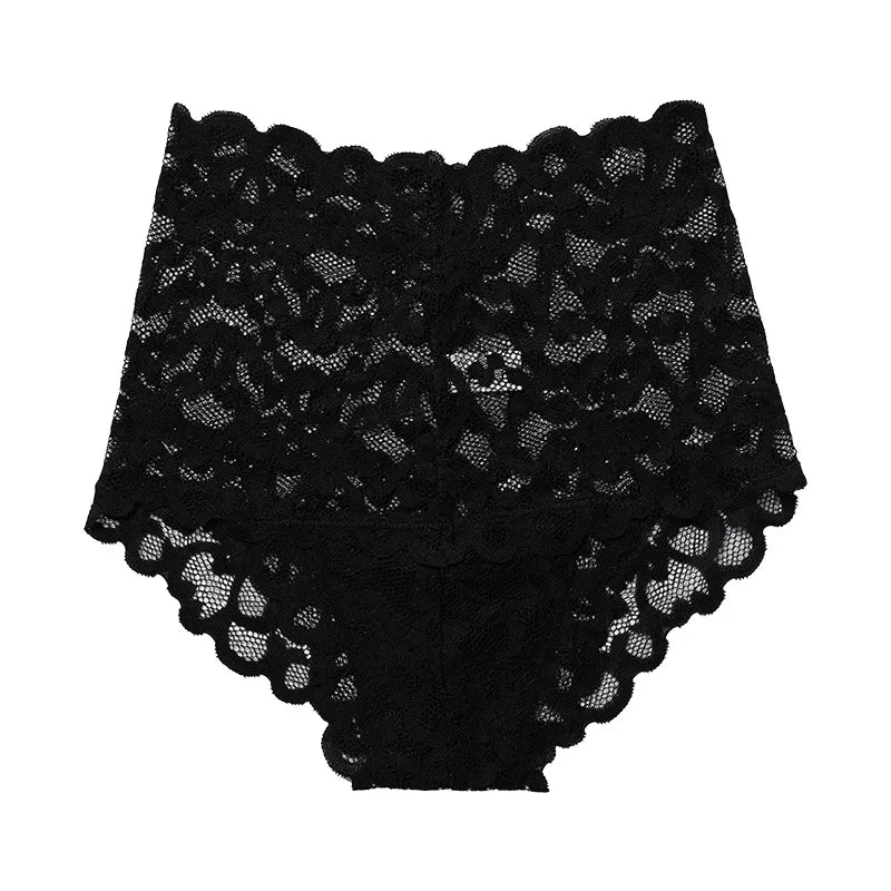 Meet'R Women Sexy Panties Lace High Waist Briefs Underwear Ultrathin G String Temptation Underpant Femaletransparent Lingerie
