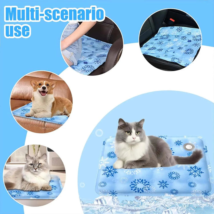 Summer Pet Mat, Pet Ice Mat, Dog Mat, Dog Bed Mat, Pet Ice Silk Mat, Cooling Mat, Pet Supplies Khamik Shop Online