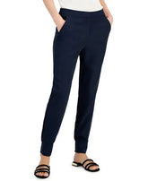 Alfani Womens Zip Jogger Pants Amber Chrysippus