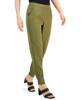 Alfani Womens Zip Jogger Pants Amber Chrysippus